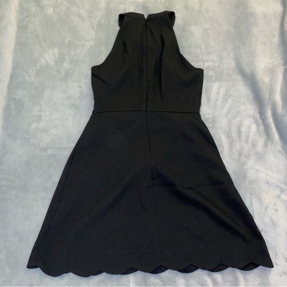 Lulu’s Scalloped Halter Dress - Picture 2 of 4